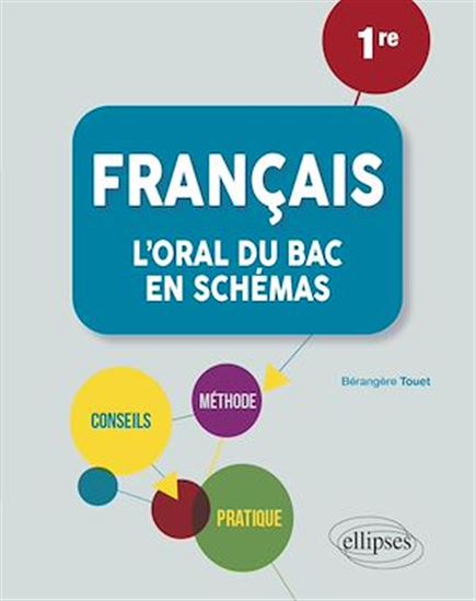 Français. Première. L'oral du bac en schémas. - BÉRANGÈRE TOUET