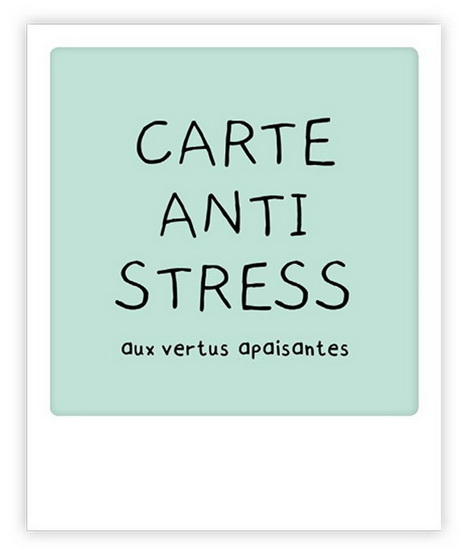 Carte postale - Carte anti stress...