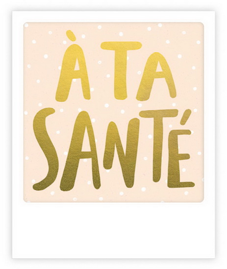 Carte postale - À ta santé