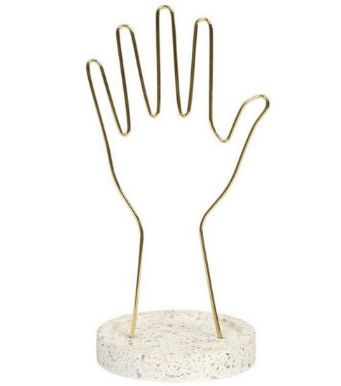 Porte bijoux Main et support