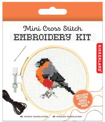 Mini ens. de broderie Oiseau