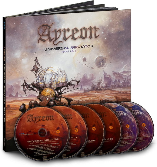 Universal Migrator Part I & II (Earbook edition - 5CD/DVD/comic book) - AYREON