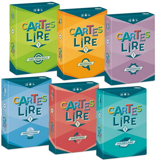 Ensemble cartes à lire : 1re année - ÉMILIE RIVARD - LUCIE BARRIAULT
