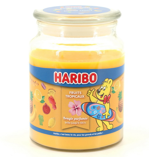 Bougie parfumée Haribo Fruits tropicaux