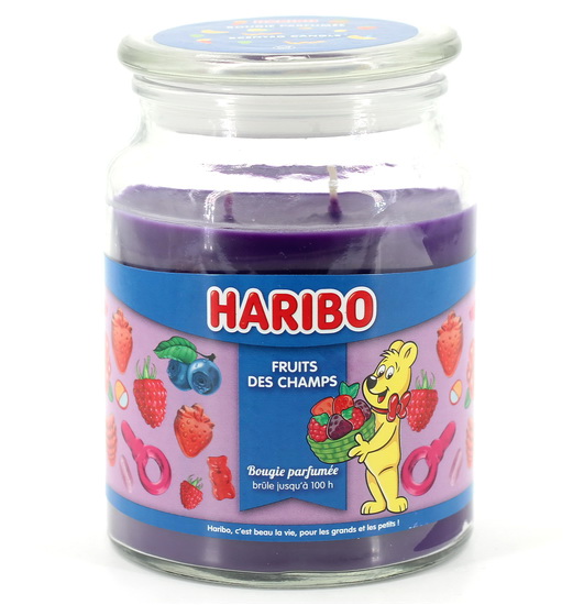 Bougie parfumée Haribo Fruits des champs