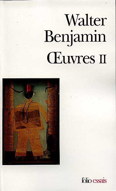 Oeuvres T.02 Benjamin - WALTER BENJAMIN