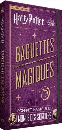 Harry Potter, baguettes magiques : coffret magique du monde des sorciers - JODY PETERSON