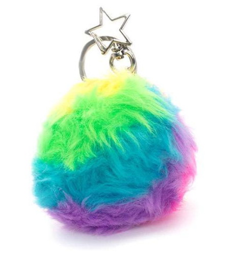 Scrunchems furry squish balle porte-clé