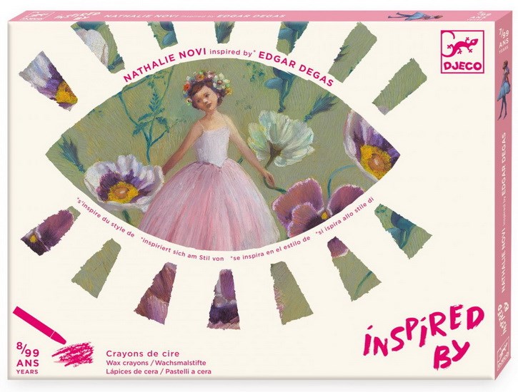 Crayons de cire Ballerines