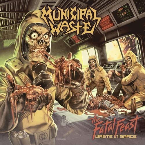 The Fatal Feast (Vinyle - Orange et Jaune) - MUNICIPAL WASTE