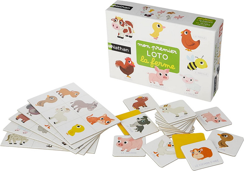 Loto de la ferme - JEUX, JOUETS - Renaud-Bray.com - Livres +