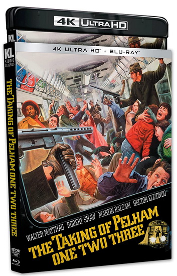 The Taking of Pelham One Two Three (4K + Blu-ray) - JOSEPH SARGENT