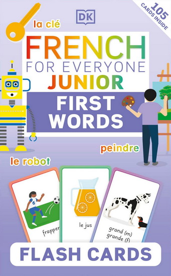 French for Everyone Junior First Words Flash Cards - COLLECTIF