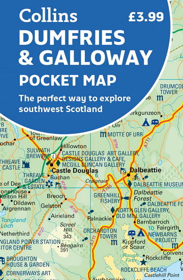 Dumfries & Galloway Pocket Map: The perfect way to explore southwest Scotland - COLLECTIF