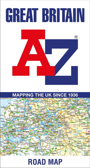 Great Britain A-Z-Road Map - COLLECTIF