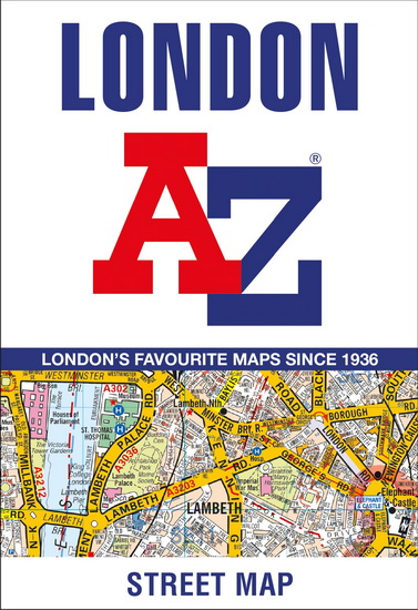 London A-Z Map - COLLECTIF