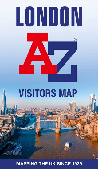 London A-Z Visitors Map - COLLECTIF