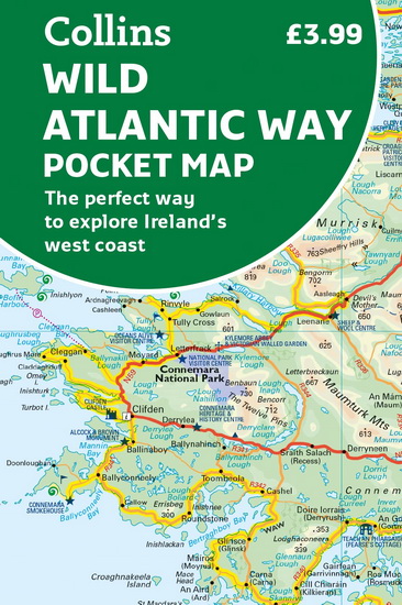 Wild Atlantic Way Pocket Map: The perfect way to explore Ireland’s west coast - COLLECTIF