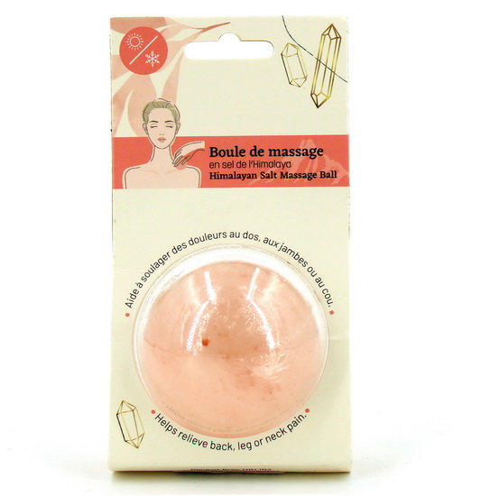 Boule de massage en sel d'Himalaya