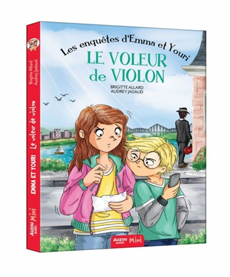 Les enquêtes d'Emma et Youri : le voleur de violon - BRIGITTE ALLARD - AUDREY JADAUD