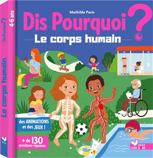 Le Corps humain : 4-6 ans - MATHILDE PARIS