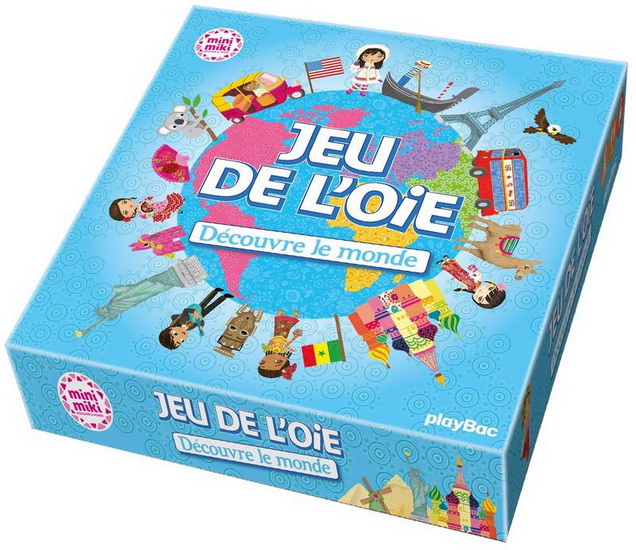 Minimiki : jeu de l&#39;oie : découvre le monde