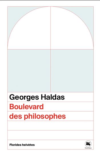 Boulevard des philosophes - GEORGES HALDAS