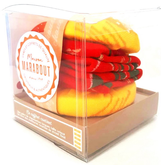 Chaussettes burger : pour des pieds à croquer ! : bon pied, burger - SANDRA MAHUT