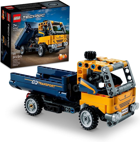 LEGO - Le camion à benne basculante - Assemblage et construction - JEUX,  JOUETS -  - Livres + cadeaux + jeux