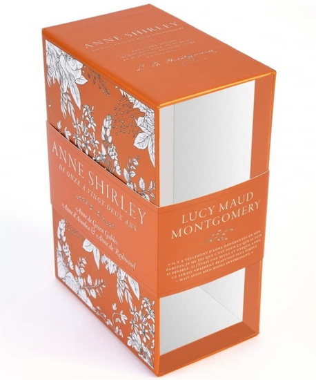 La Saga Anne Shirley Coffret vide pour ranger T.01-03 - LUCY MAUD MONTGOMERY