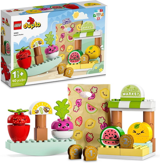 LEGO Duplo - Le tracteur des fruits et légumes (10982) au meilleur prix sur