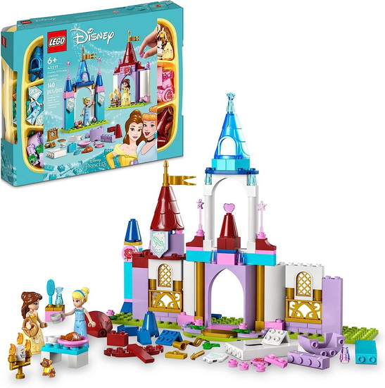 LEGO - Châteaux créatifs Princesses Disney - 5 à 8 ans - JEUX, JOUETS -   - Livres + cadeaux + jeux