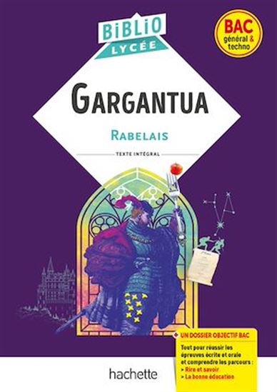 BiblioLycée Gargantua (Rabelais) - BAC 2023 - FRANCK MAZZUCCHELLI - FRANÇOI RABELAIS