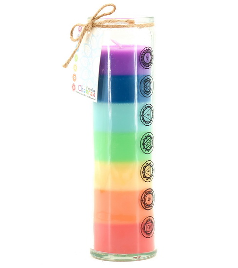 Bougie Votive Chakras