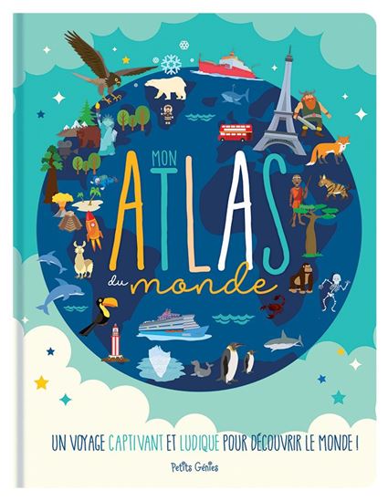 Mon atlas du monde - MAUD BROUGÈRE - CLAIRE CHABOT