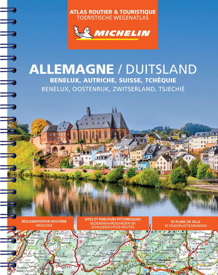 Allemagne : Atlas routier & touristique 2023 - COLLECTIF