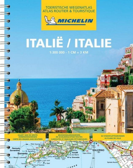 Italie 2023 : atlas routier et touristique - COLLECTIF