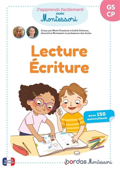 J'apprends facilement avec Montessori GS-CP : Lecture, écriture - MARIE CONSTANS - JUDITH DUBRANA