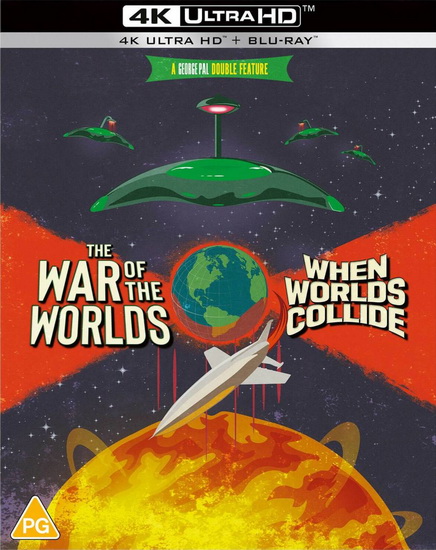 War of the Worlds (1953) and When Worlds Collide (4K + Blu-ray) - BYRON HASKIN