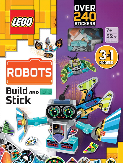 LEGO(R) Books Build and Stick: Robots - COLLECTIF