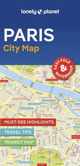 Lonely Planet Paris City Map 2 - COLLECTIF