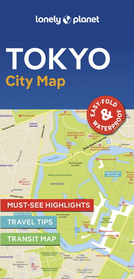 Lonely Planet Tokyo City Map 2 - COLLECTIF