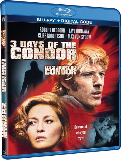 3 Days of the Condor (Blu-ray) - SIDNEY POLLACK