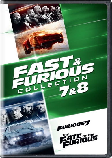 Fast & Furious 7 & 8: 2 Movie Collection - JAMES WAN
