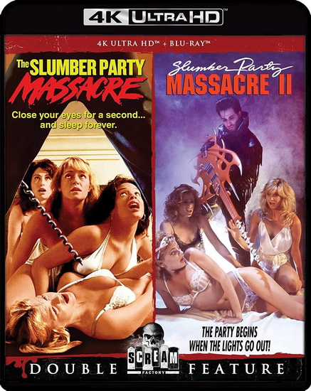 The Slumber Party Massacre (1982)/Slumber Party Massacre II (4K+ Blu-ray) - DEBORAH BROCK