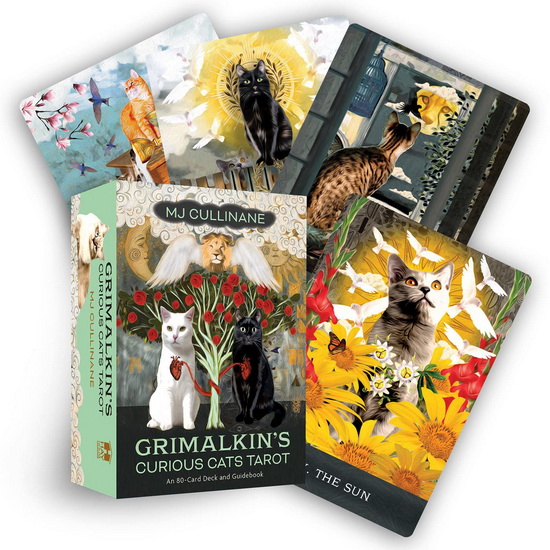 GRIMALKIN&#39;S CURIOUS CATS TAROT - M J CULLINANE