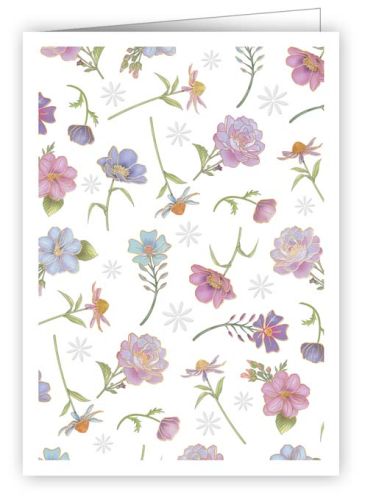 Mini carte Fleurs coupées lilas