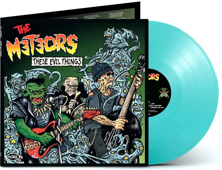 These Evil Things (Vinyle - Turquoise) - THE METEORS