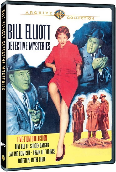 Bill Elliott Mysteries - 5 Movies Collection - DIVERS
