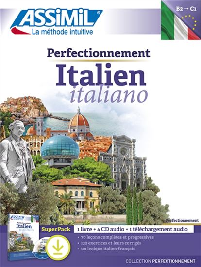 Perfectionnement italien : B2-C1 : super pack + CD N. éd. Cof. - FEDERICO BENEDETTI